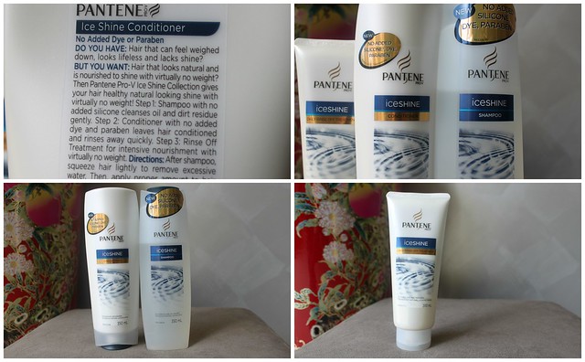 Pantene pro v iceshine ice shine natural paraben no added silicone dye healthy hair conditioner shampoo treatment shiny soft australian beauty review ausbeautyreview blog blogger aussie product drugstore light