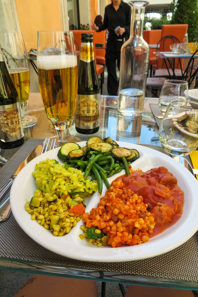Il Margutta Ristorarte - a vegetarian restaurant with many delicious vegan options; not to mention, walking distance from my hotel!