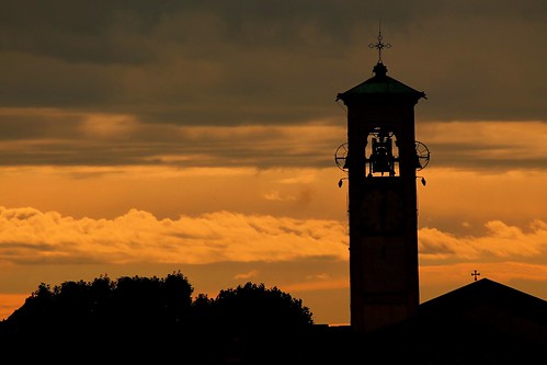 sky church italia tramonto chiesa cielo abbiategrasso