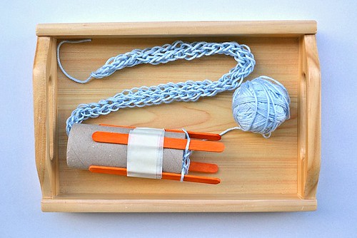 French Knitting (Photo from How We Montessori)
