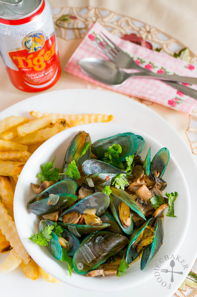 One-Pot Beer Mussels