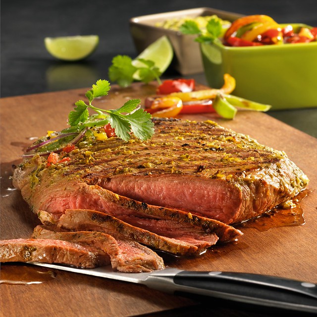 Lime and Coriander Marinated Flank Steak