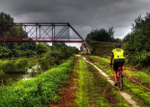 bridge canal historic trail biking hdr towpath biketrail hennepincanal