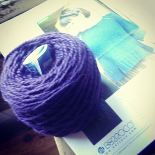 Day 23 #SoakPhotoChallenge Sweater. Finally going to #knit myself a sweater! #berroco #ultraalpaca #MaisonDelaunay #getyourkniton