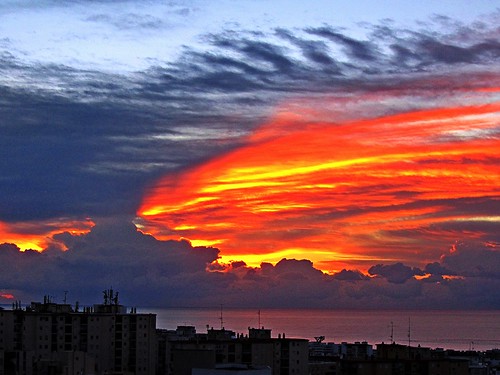 españa sunrise mar spain andalucia amanecer cielo nubes costadelsol málaga marbella
