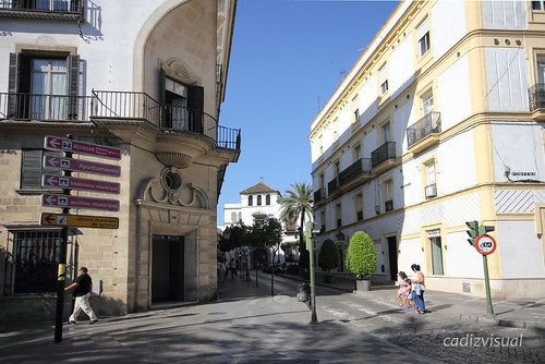 Calle Tornería, Jerez. Antigua Puerta de Sevilla