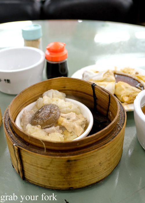 Fish maw with chicken at Lin Heung Tea House in Central, Hong Kong