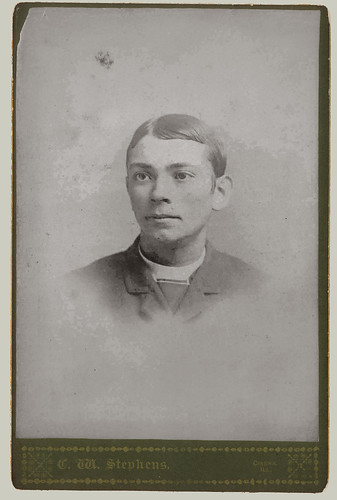 Cabinet Card young man