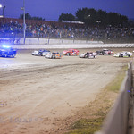 Chevrolet, the Official Pace Truck of Eldora Speedway, helps power the field to the green flag.