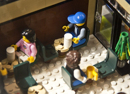 LEGO Movie Coffee Shop: Indoor Tables