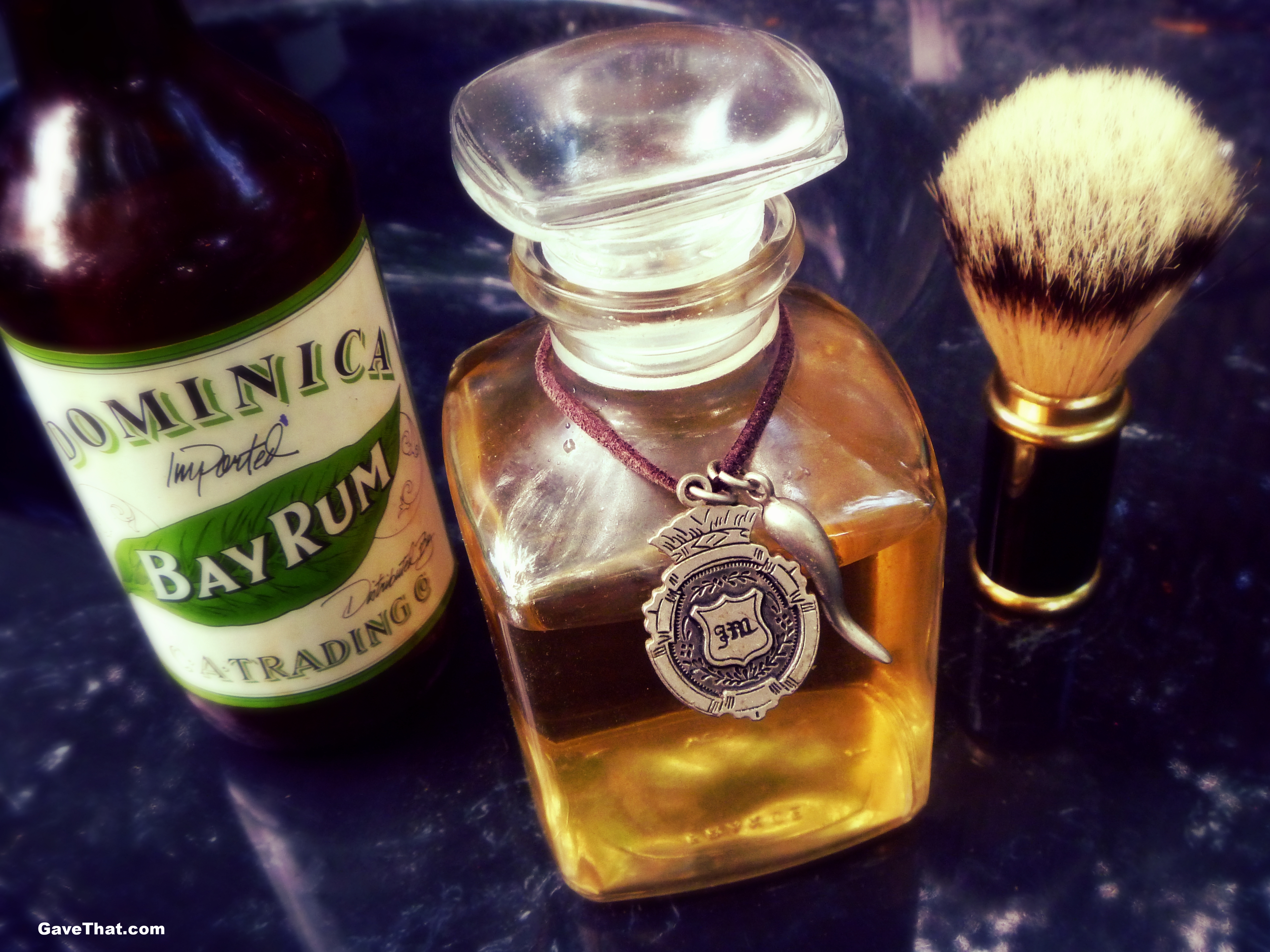 Finished DIY Bay Rum Aftershave & Cologne Gift Idea for Dad