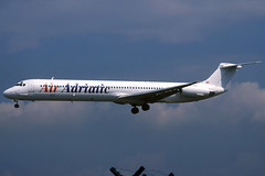 Air Adriatic MD-83 9A-CBJ BCN 02/08/2005