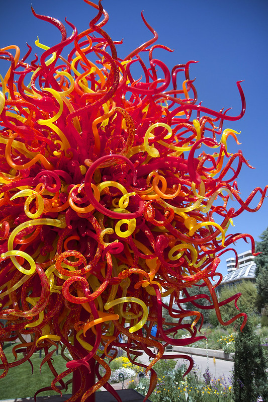 Chihuly Glass Art Exhibit at Denver Botanic Gardens