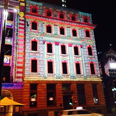 Winter Lights, Brookfield Place on St George's Tce.