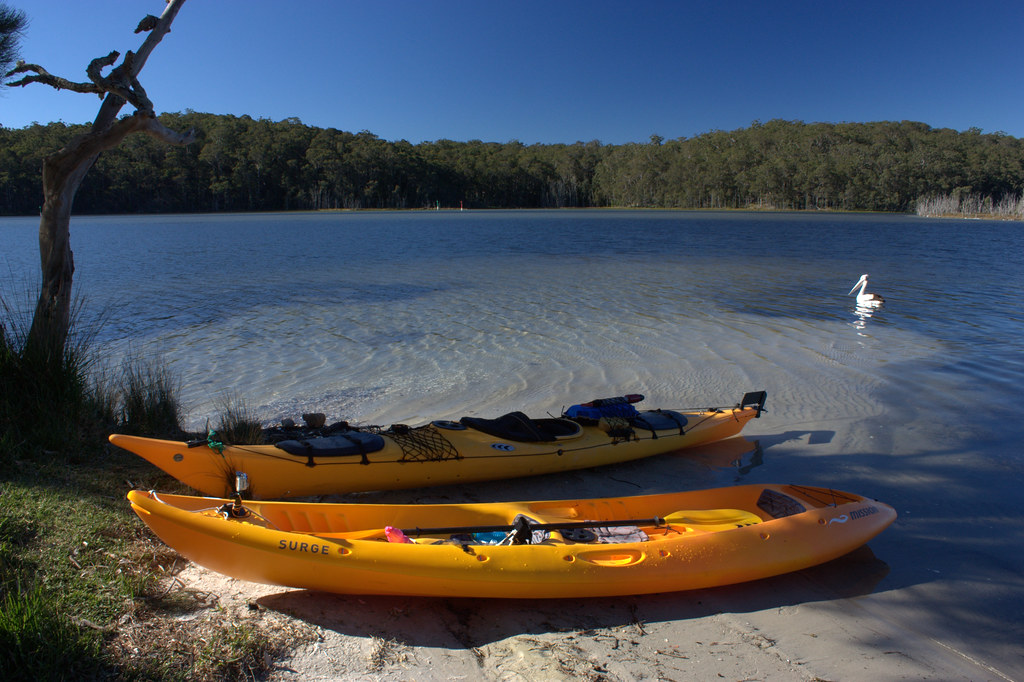 kayaks @ burrill lake