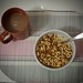 Today's breakfast : multi-grain cheerios and coffee :)  #bertoandkwala #breakfast