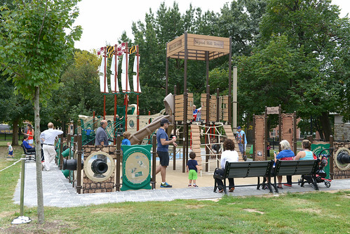 Dedication of the Federal Hill historic playground