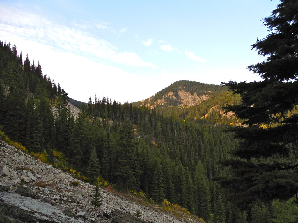 Revett Lake Trail on Montana - Idaho border near Thompson Pass