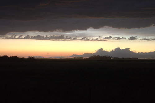 orange storm yellow dark landscape horizon manitoba prairies boissevain