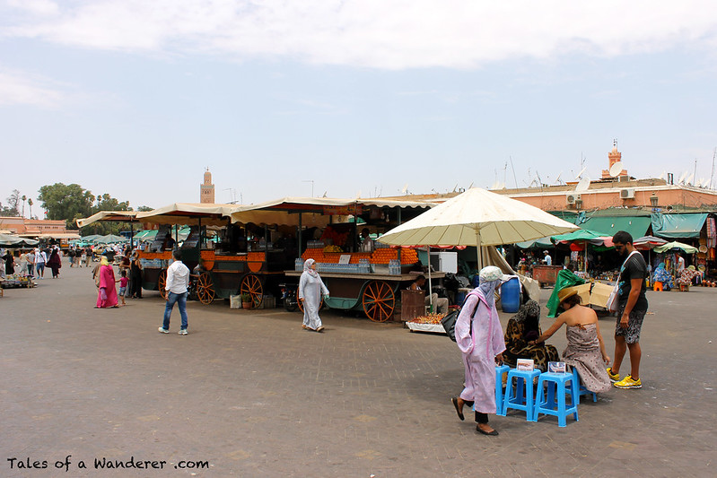 مراكش‎ MARRAKECH - ساحة جامع الفناء Place Jemaa el-Fna