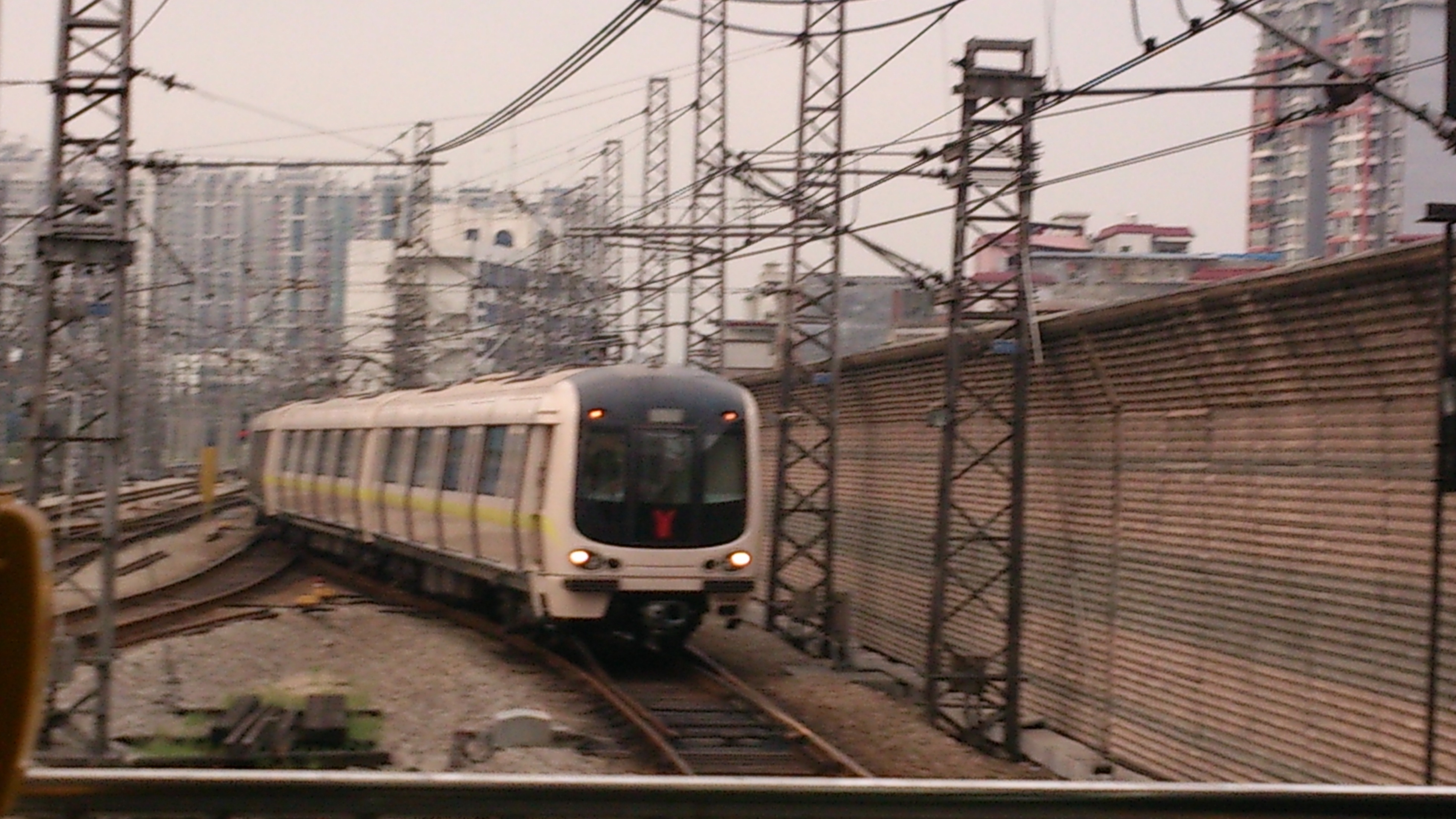 Guangzhou Metro A3series in Xilang Station, Guangzhou, Guangdong, China /Mar 19, 2014