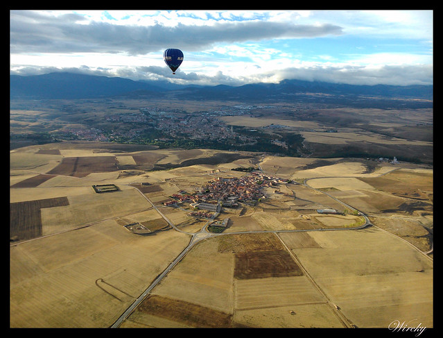 Sobrevolando Segovia