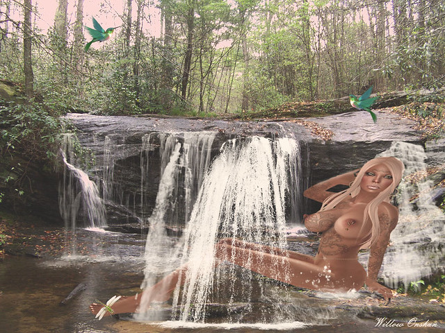 JayJay Moyet relaxing waterfall