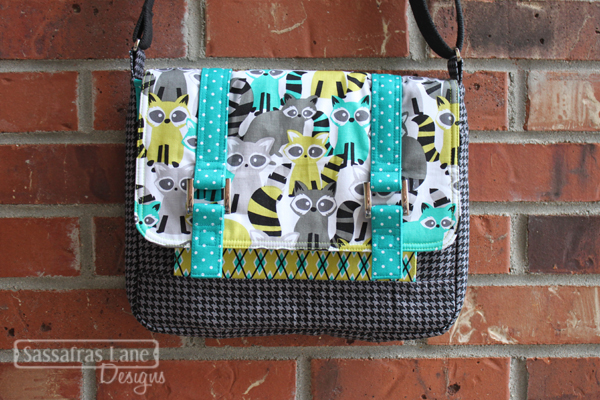 Shelby Satchel in Houndstooth & Friends