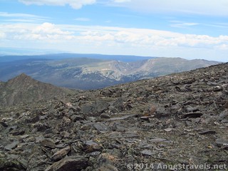 Another view from Ypsilon Mountain, Rocky Mountain National Park, Colorado