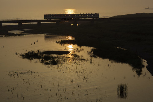 eos 5dmarkii railway train travel キハ40系 zeiss planart1485 planar8514ze 日高本線 adobe lightroom landscape canonuser sunset