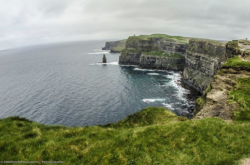 ocean travel blue ireland sea green nature clouds photography landscapes photo nikon europe view photos sigma cliffsofmoher travelphotography landscapephotography sigmalens nikond3