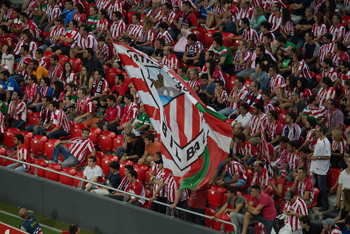 Con el Athletic de Bilbao gracias a @Nissan_ESP #genius #UCL