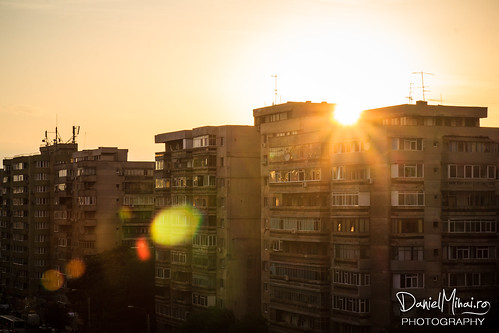Sunset flares by Daniel Mihai