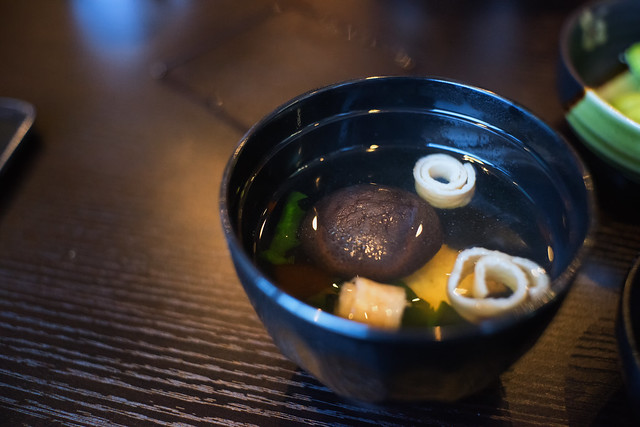 魚湯,  Wedding Anniversary Dinner@Shinshu Japanese , 信州日本料理