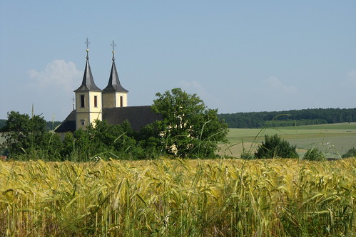 bayern kirche franken landschaft unterfranken landkreismainspessart büchold