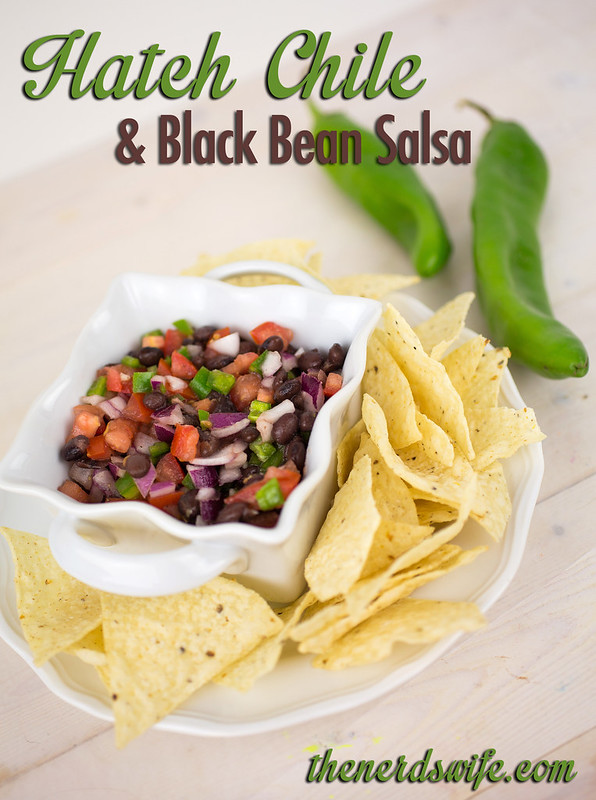 Hatch Chile and Black Bean Salsa