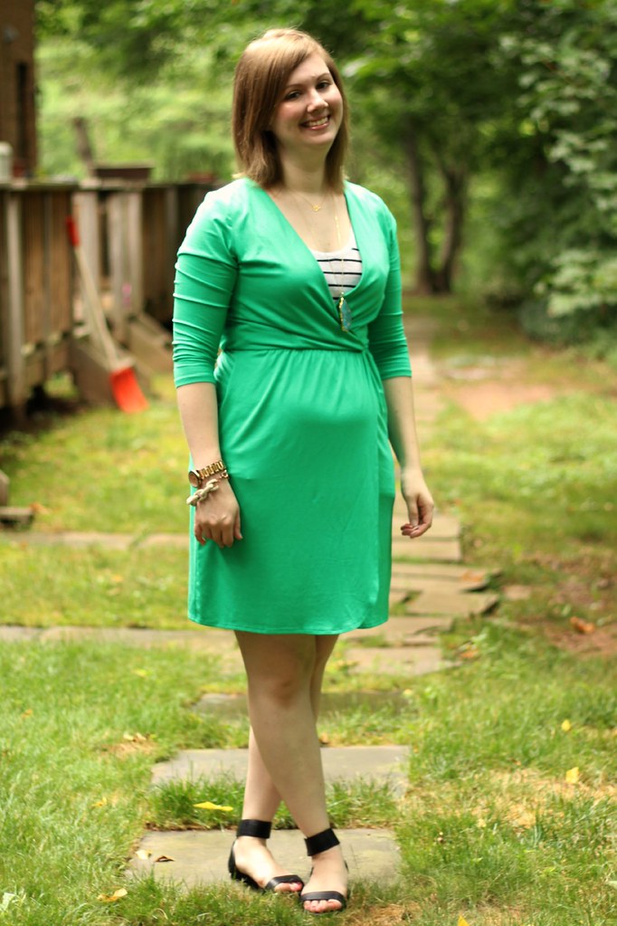 green dress 1