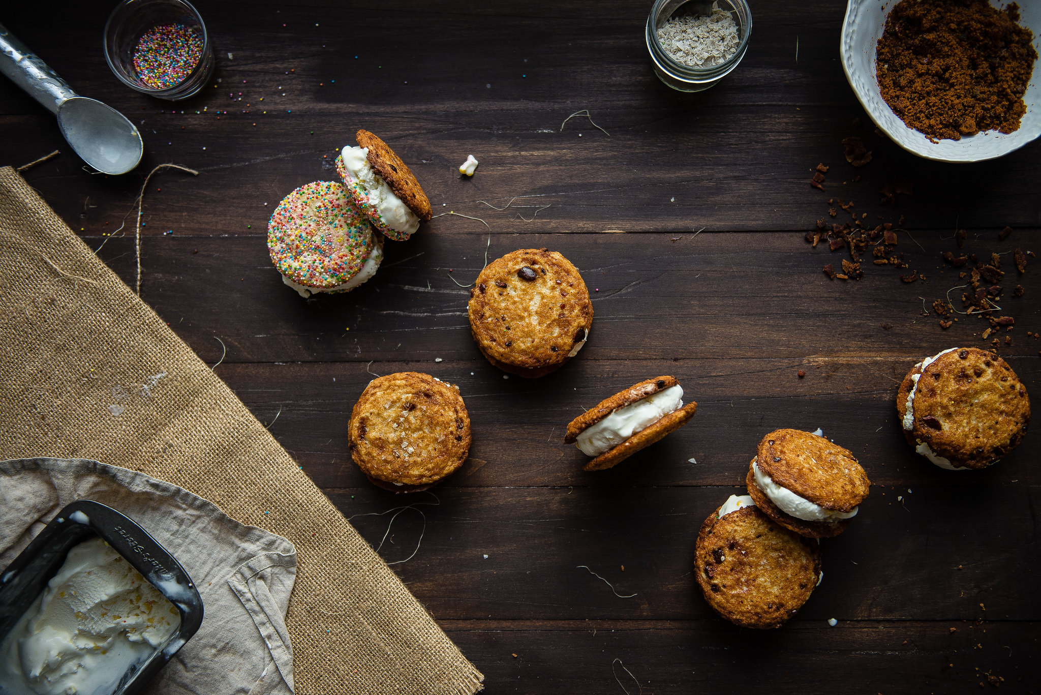 Bacon & Sweet Corn Ice Cream Sandwiches | my name is yeh x TRB!