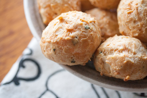 Herbed French Gougères