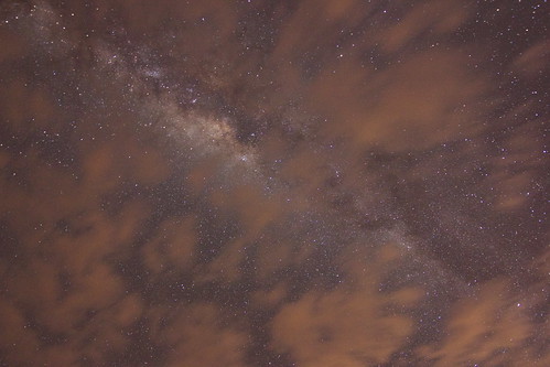 Milky Way In Cloud