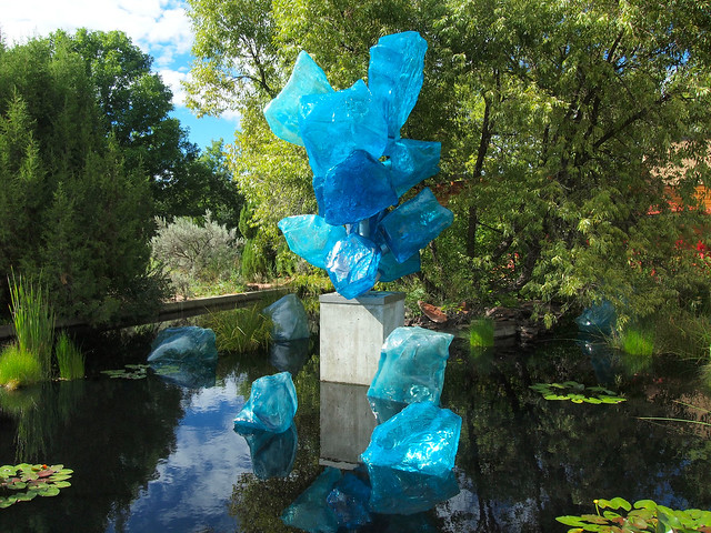 Dale Chihuly glass exhibit at Denver Botanic Gardens