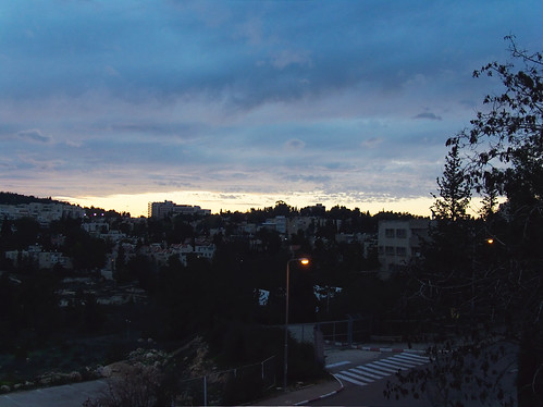 sunset israel jerusalem hebrewuniversity