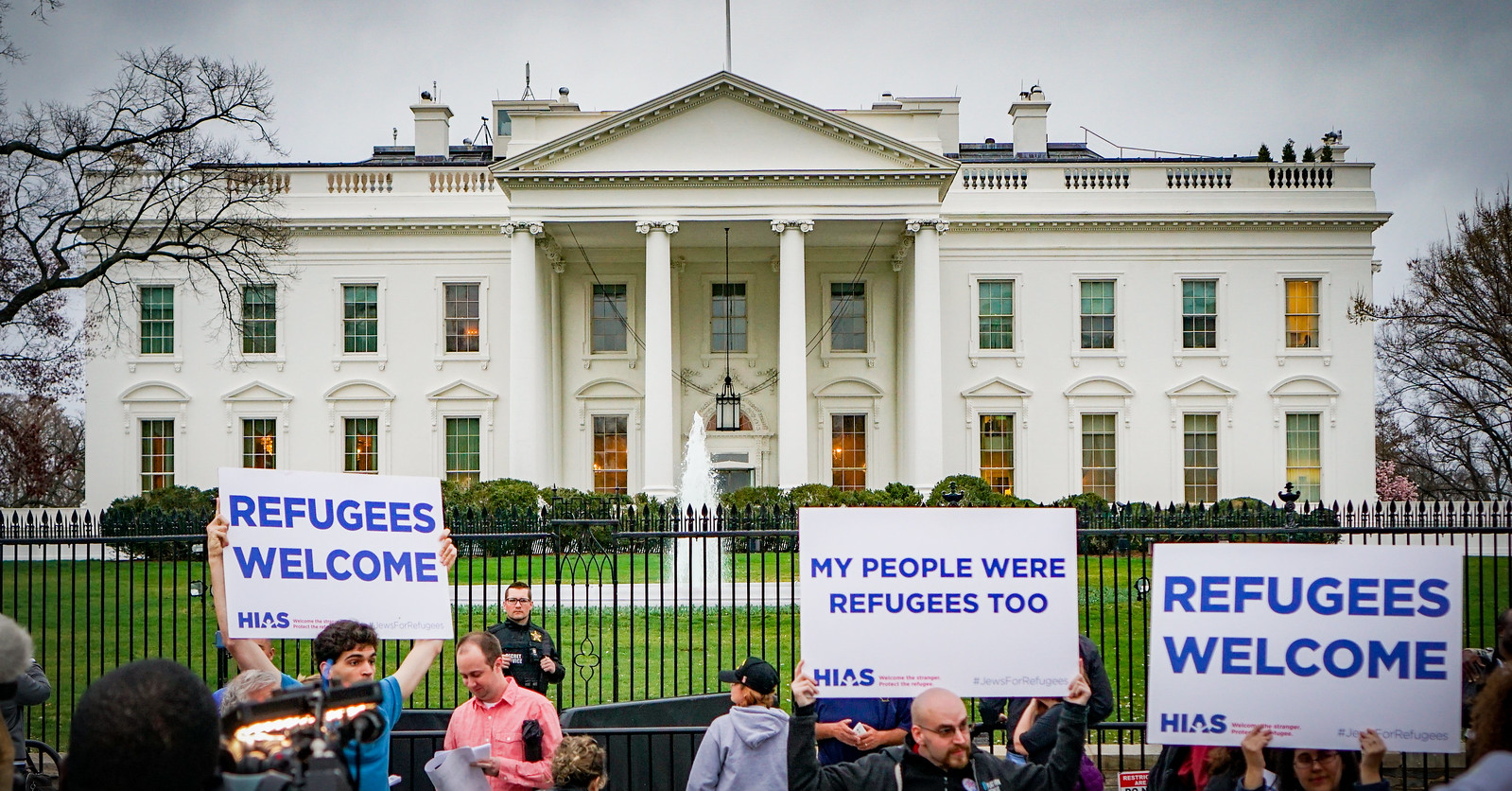 2017.03.01 #JewsForRefugees Rally, Washington, DC USA 01318