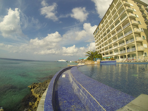 ocean blue sea vacation cloud holiday water pool clouds tile mexico hotel infinity sunny edge caribbean cozumel