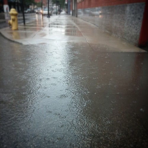 Another rainy afternoon in downtown Cincinnati...