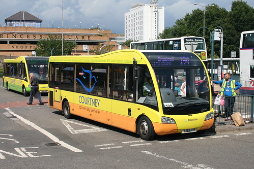 Courtney Buses 'Pinocchio' (YJ62 FYF) on Route 194, Bracknell Bus Station
