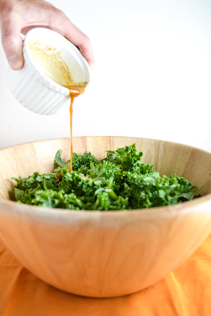 Kale, Squash, Quinoa Salad with Maple Citrus Dressing | Things I Made Today