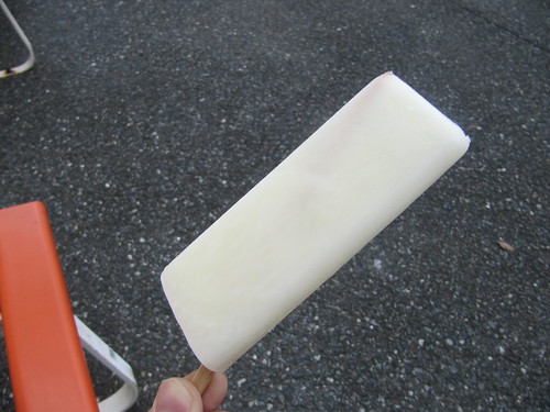 佐賀競馬場の八起のアイスキャンデー