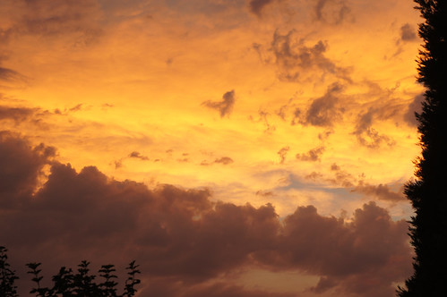 sunset cloudy springfieldoregon