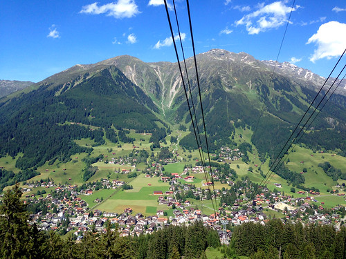 from summer car schweiz switzerland spring view suisse cable svizzera klosters of